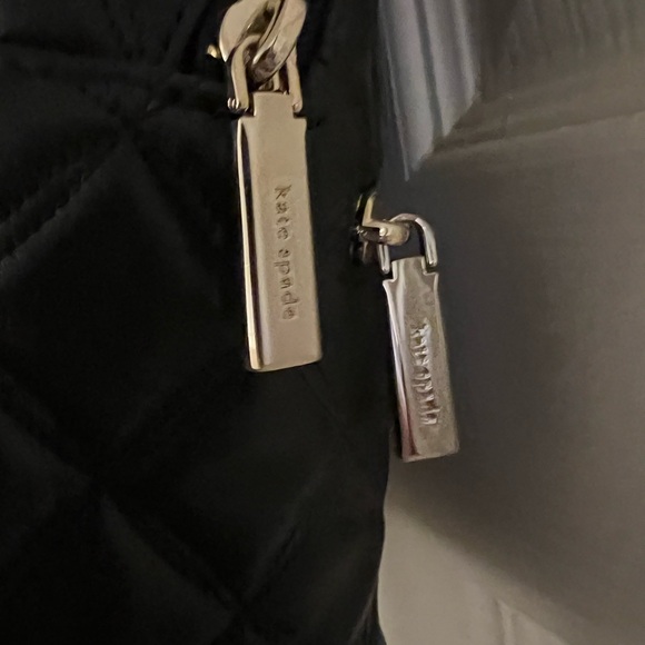 Kate Spade Black Quilted Backpack - Picture 10 of 16